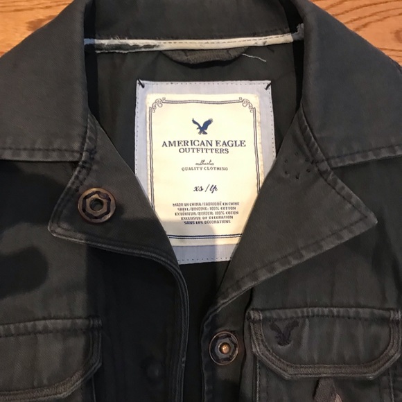 Women’s black cargo jacket - Picture 4 of 6